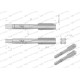 Gwintowniki komplet 2 szt do gwintu WMG410 | Exvi