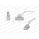 Zawór kulowy hydrauliczny 2-drogowy 2/2 WKH-B-1/4BSP | Exvi