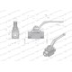 Zawór kulowy hydrauliczny 2-drogowy 2/2 WKH-B-3/8BSP | Exvi