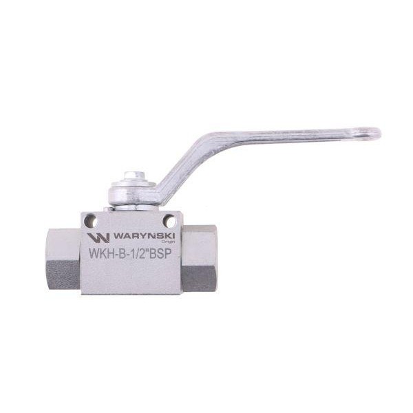Zawór kulowy hydrauliczny 2-drogowy 2/2 WKH-B-1/2BSP | Exvi