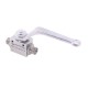 Zawór kulowy hydrauliczny 2-drogowy WKH-10L-M16X1.5 | Exvi