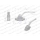 Zawór kulowy hydrauliczny 2-drogowy WKH-10L-M16X1.5 | Exvi