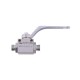 Zawór kulowy hydrauliczny 2-drogowy WKH-12L-M18X1.5 | Exvi
