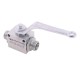 Zawór kulowy hydrauliczny 2-drogowy WKH-15L-M22X1.5 | Exvi