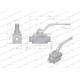 Zawór kulowy hydrauliczny 2-drogowy WKH-15L-M22X1.5 | Exvi