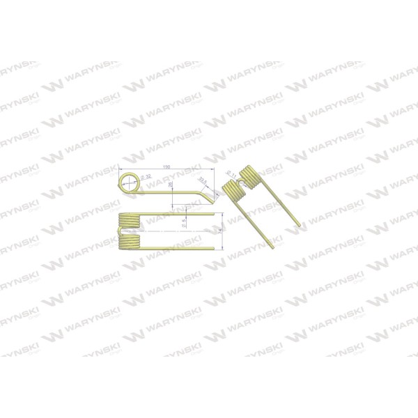 Palec podbieracza zastosowanie New Holland 80131673 | Exvi