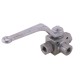 Zawór kulowy hydrauliczny 3-drogowy WKH3-B-1/4BSP | Exvi