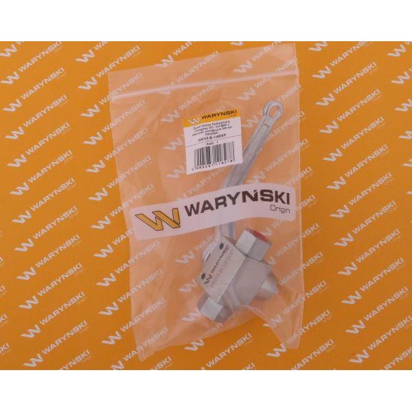 Zawór kulowy hydrauliczny 3-drogowy WKH3-B-1/4BSP | Exvi