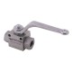 Zawór kulowy hydrauliczny 3-drogowy WKH3-B-3/8BSP | Exvi