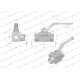 Zawór kulowy hydrauliczny 3-drogowy WKH3-B-1/2BSP | Exvi