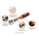 Grzechotka teleskopowa 1/4" 72T, CR-V, Teger G107 | Exvi