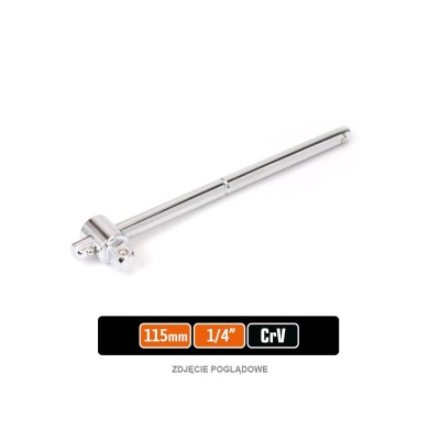 Pokrętło do nasadek przesuwne TYP T 1/4" POKT103 | Exvi