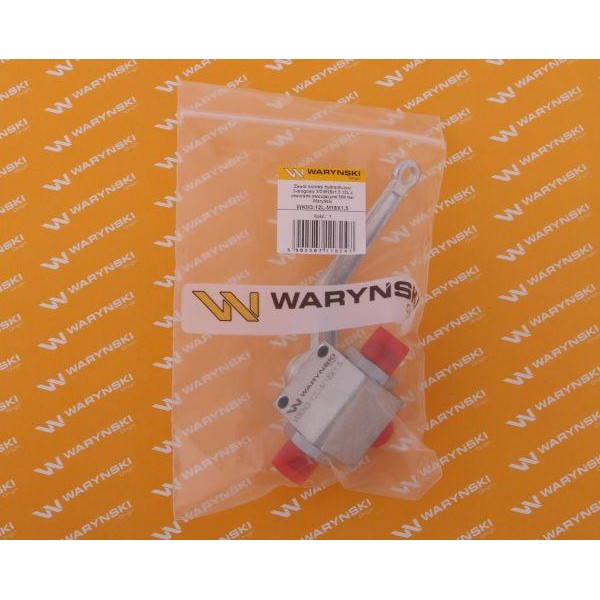 Zawór kulowy hydrauliczny 3-drogowy WKH3-12L-M18X1.5 | Exvi