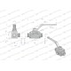 Zawór kulowy hydrauliczny 3-drogowy WKH3-15L-M22X1.5 | Exvi