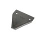 Nóż żniwny 80x76x2mm otwór 5.5 WKZ80X76X2A | Exvi