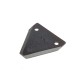 Nóż żniwny 80x76x3mm otwór 8.5 WKZ80X76X3 | Exvi