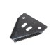 Nóż żniwny 80x76x2.7mm otwór 7 WKZ80X76X2.7O | Exvi