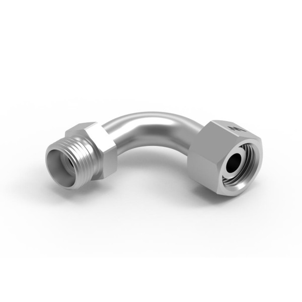 Kolanko hydrauliczne metryczne łukowe 5811151016-L | Exvi