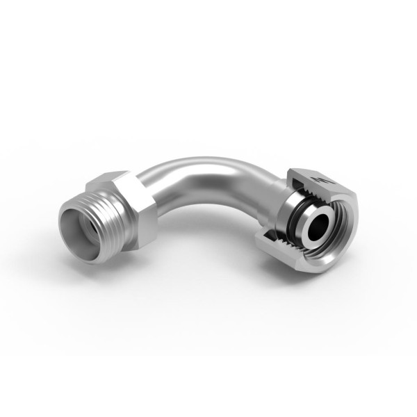 Kolanko hydrauliczne metryczne łukowe 5811151016-L | Exvi