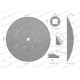 Talerz gładki fi 660 mocowanie 6 / 234 mm 5660676 | Exvi