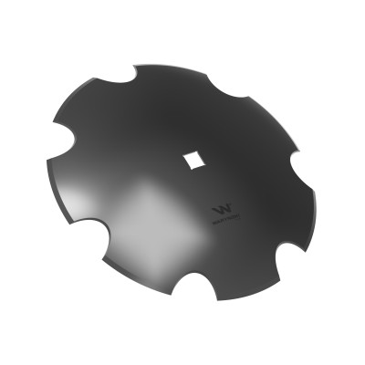 Talerz uzębiony Z-7 fi 510 otwór 30x30 stal 75103035 | Exvi