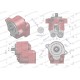 Pompa wspomagania wzmocniona 85806201 PZS-ZCT-21L | Exvi