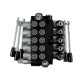 Rozdzielacz hydrauliczny 5-sekcyjny 40L V-R40L-5 | Exvi