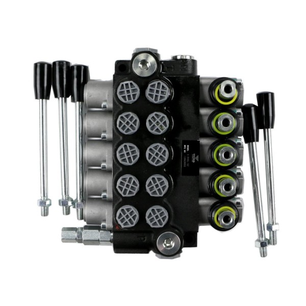 Rozdzielacz hydrauliczny 5-sekcyjny 40L V-R40L-5Z | Exvi