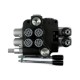 Rozdzielacz hydrauliczny 2-sekcyjny 80L V-R80L-2 | Exvi