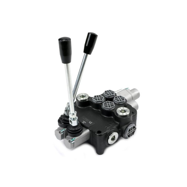 Rozdzielacz hydrauliczny 2-sekcyjny 80L V-R80L-2X1P | Exvi