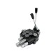 Rozdzielacz hydrauliczny 2-sekcyjny 80L V-R80L-2X1P | Exvi