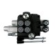 Rozdzielacz hydrauliczny 2-sekcyjny 80L V-R80L-2X1P | Exvi