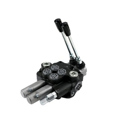 Rozdzielacz hydrauliczny 2-sekcyjny 80L V-R80L-2X2P | Exvi