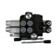 Rozdzielacz hydrauliczny 2-sekcyjny 80L V-R80L-2X2P | Exvi