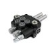 Rozdzielacz hydrauliczny 2-sekcyjny 80L V-R80L-2L | Exvi