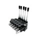 Rozdzielacz hydrauliczny 5-sekcyjny 80L V-R80L-5 | Exvi