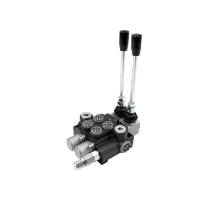 Rozdzielacz hydrauliczny 2-sekcyjny 40L V-R40L-2 | Exvi