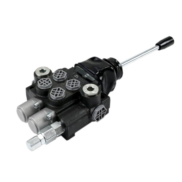 Rozdzielacz hydrauliczny 2-sekcyjny 40L V-R40L-2-1D | Exvi