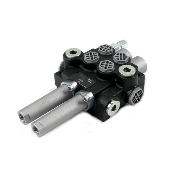 Rozdzielacz hydrauliczny 2-sekcyjny 40L V-R40L-2L | Exvi