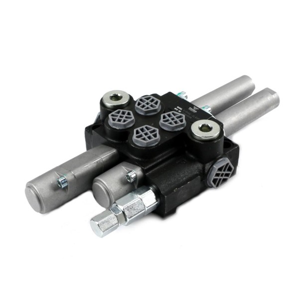 Rozdzielacz hydrauliczny 2-sekcyjny 40L V-R40L-2LX1P | Exvi