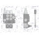 Rozdzielacz hydrauliczny 2-sekcyjny 40L V-R40L-2X1N | Exvi