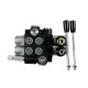 Rozdzielacz hydrauliczny 2-sekcyjny 40L V-R40L-2X1Z | Exvi