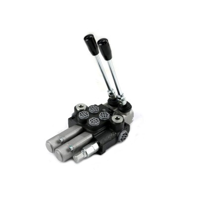 Rozdzielacz hydrauliczny 2-sekcyjny 40L V-R40L-2X2P | Exvi