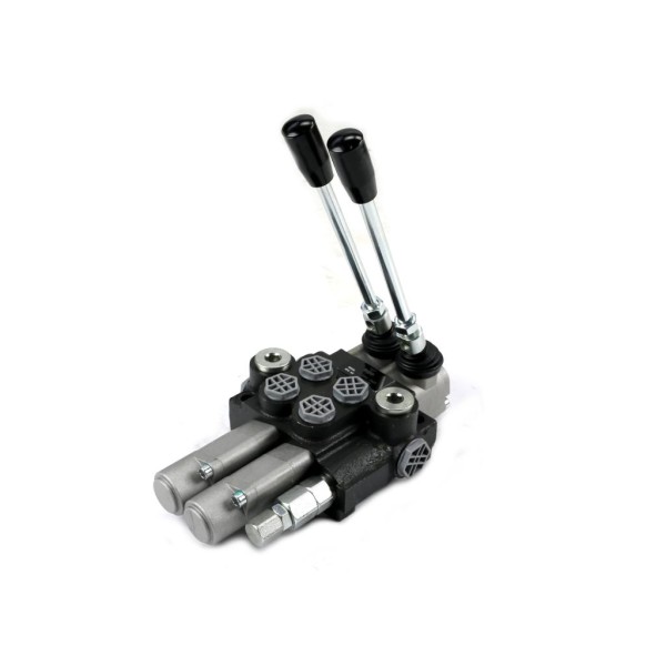 Rozdzielacz hydrauliczny 2-sekcyjny 40L V-R40L-2X2P | Exvi