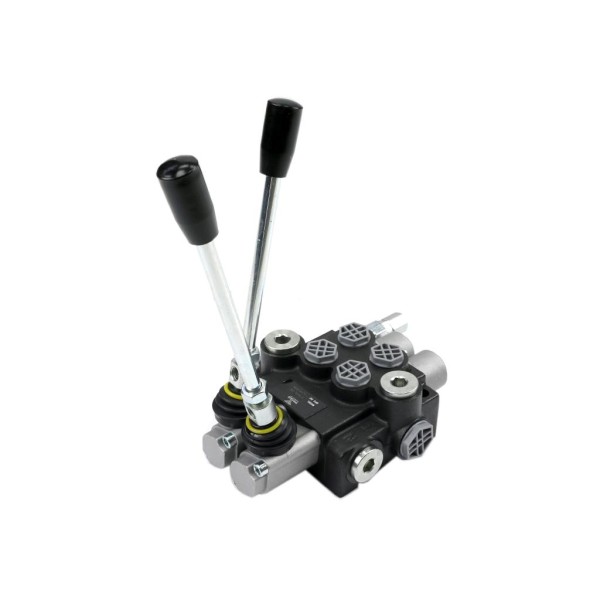 Rozdzielacz hydrauliczny 2-sekcyjny 40L V-R40L-2Z | Exvi