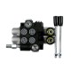 Rozdzielacz hydrauliczny 2-sekcyjny 40L V-R40L-2Z | Exvi