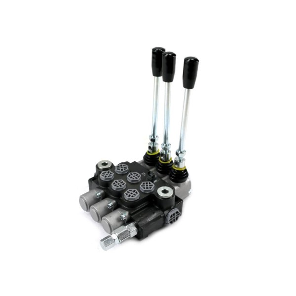 Rozdzielacz hydrauliczny 3-sekcyjny 40L V-R40L-3Z | Exvi