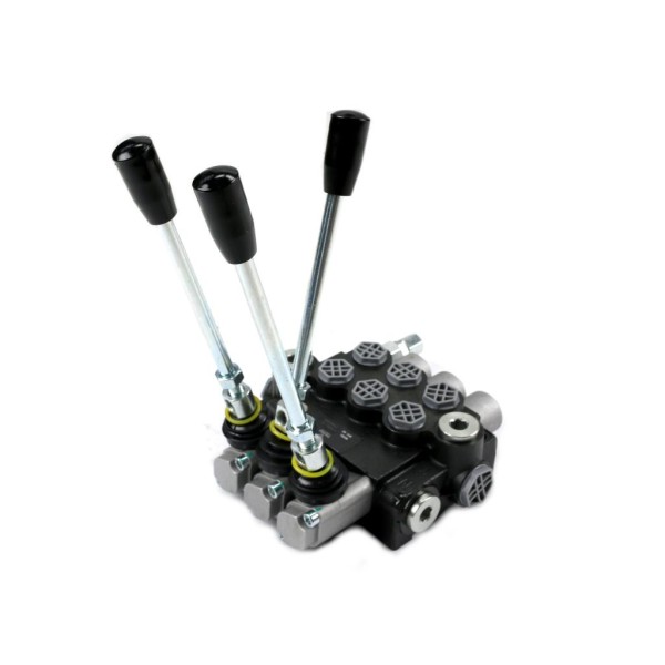 Rozdzielacz hydrauliczny 3-sekcyjny 40L V-R40L-3Z | Exvi