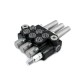 Rozdzielacz hydrauliczny 3-sekcyjny 40L V-R40L-3L | Exvi