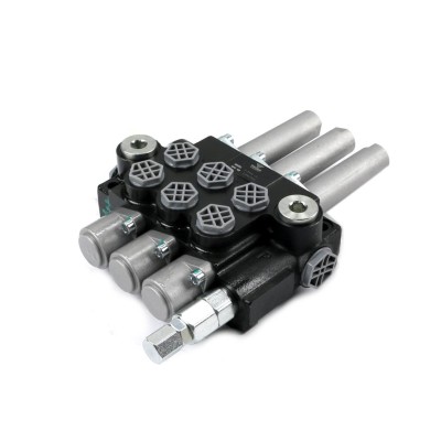 Rozdzielacz hydrauliczny 3-sekcyjny 40L V-R40L-3L | Exvi